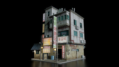 Seoul Streets 3D Pack