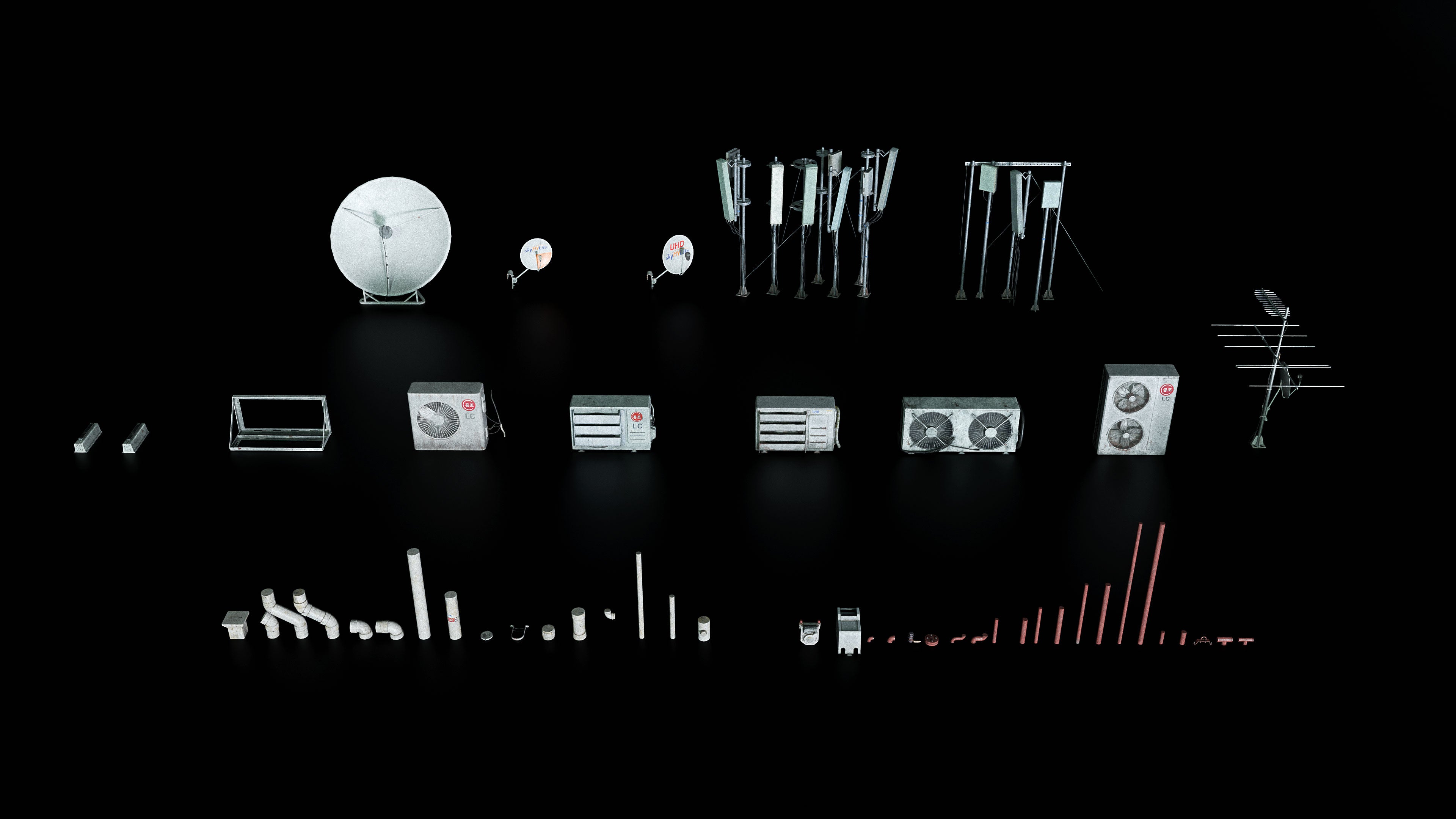 Seoul Streets 3D Pack