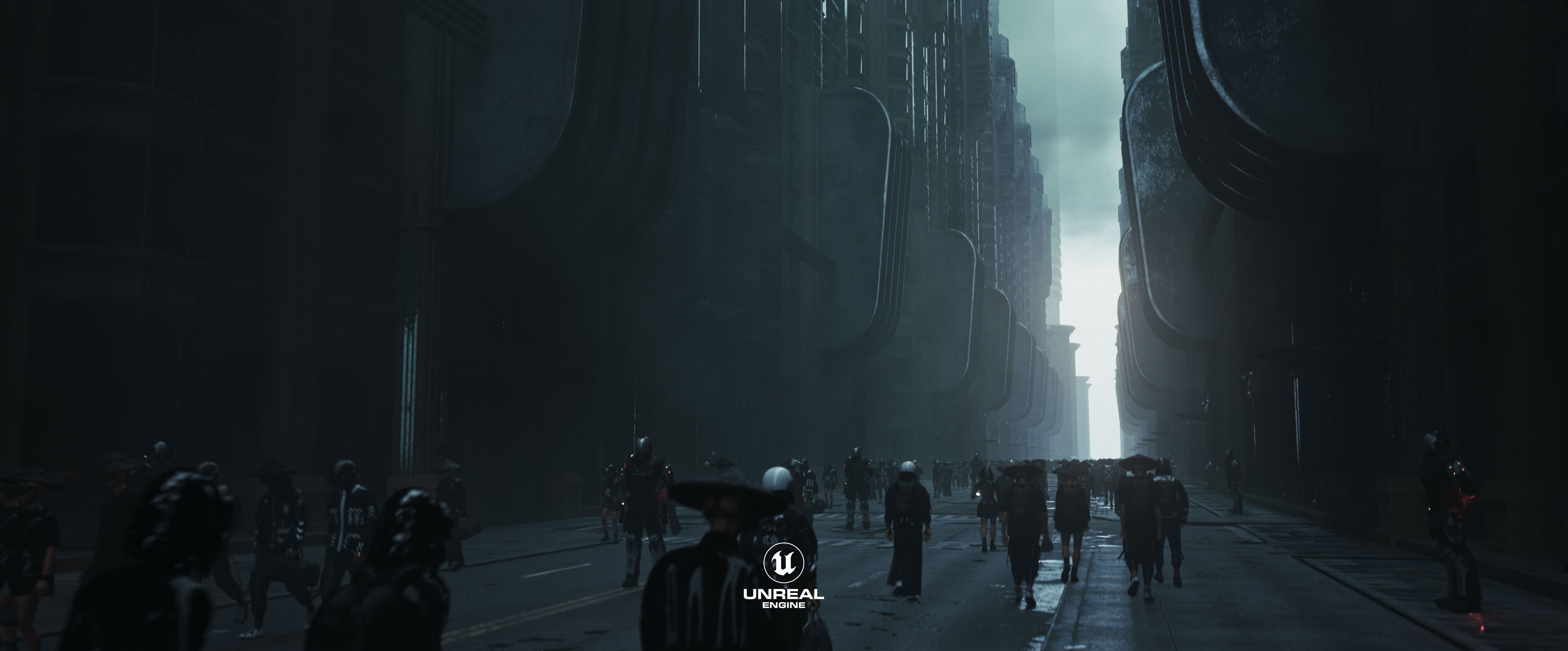 how to make a cyberpunk neon dystopia 3d asset pack blade runner futuristic city retro futurism sci fi premium models props aircon hvac videogame kitbash district conceptize conceptise visualize fog blender unreal engine replicant home jeff williams 