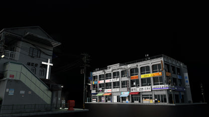 seoul 3d asset pack south korea building kit conceptize premium models church retail textures materials decals korean props videogames webcomics vfx visual effects