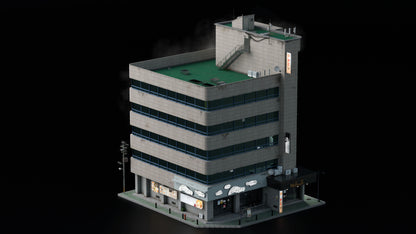seoul 3d asset pack south korea building kit conceptize premium models retail textures materials decals korean props videogames webcomics vfx visual effects