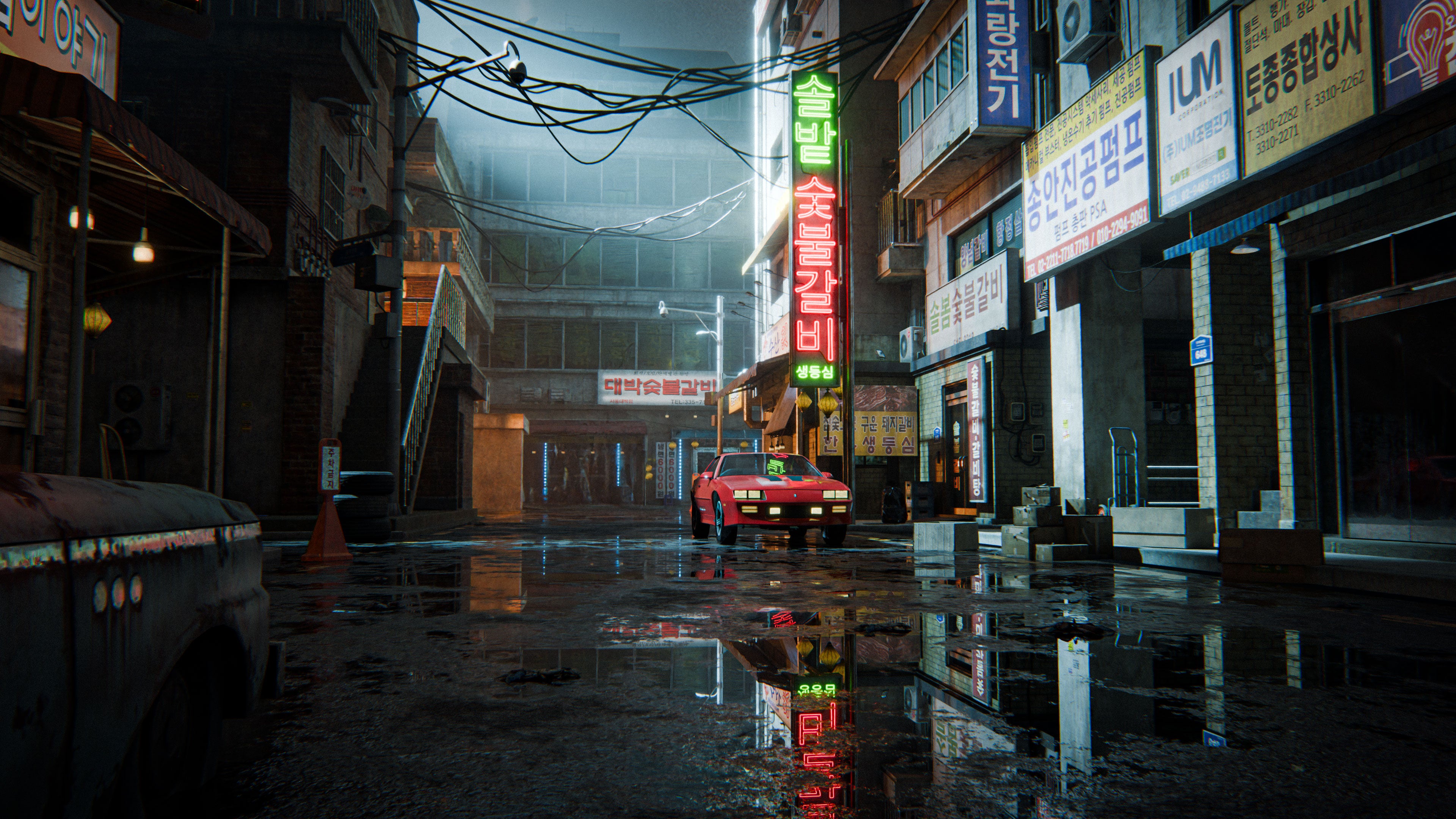 Seoul Streets 3D Pack